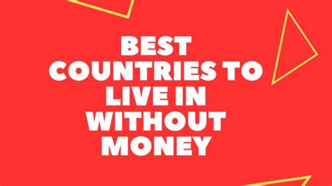 countries with no money.